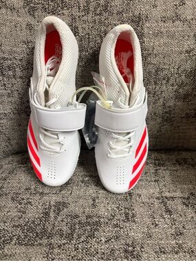 Adidas Speed Of Light Spike Track White Running Shoes